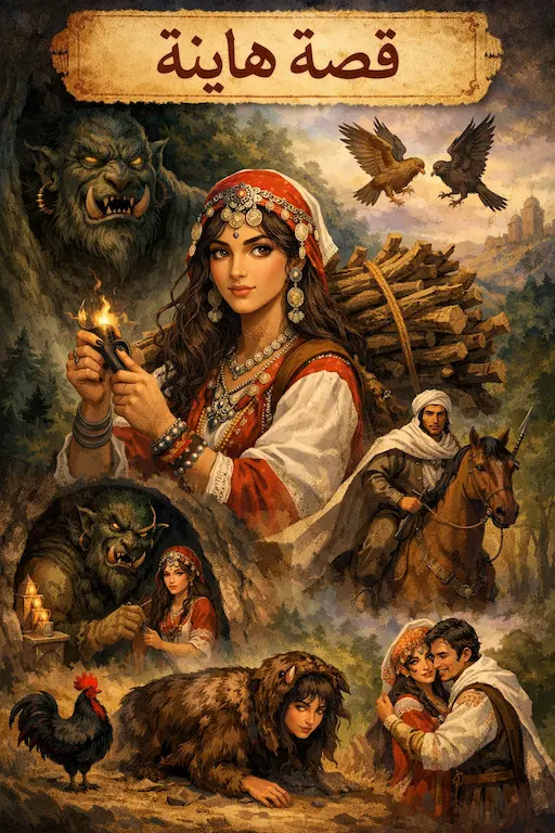 Illustration for قصة هاينة